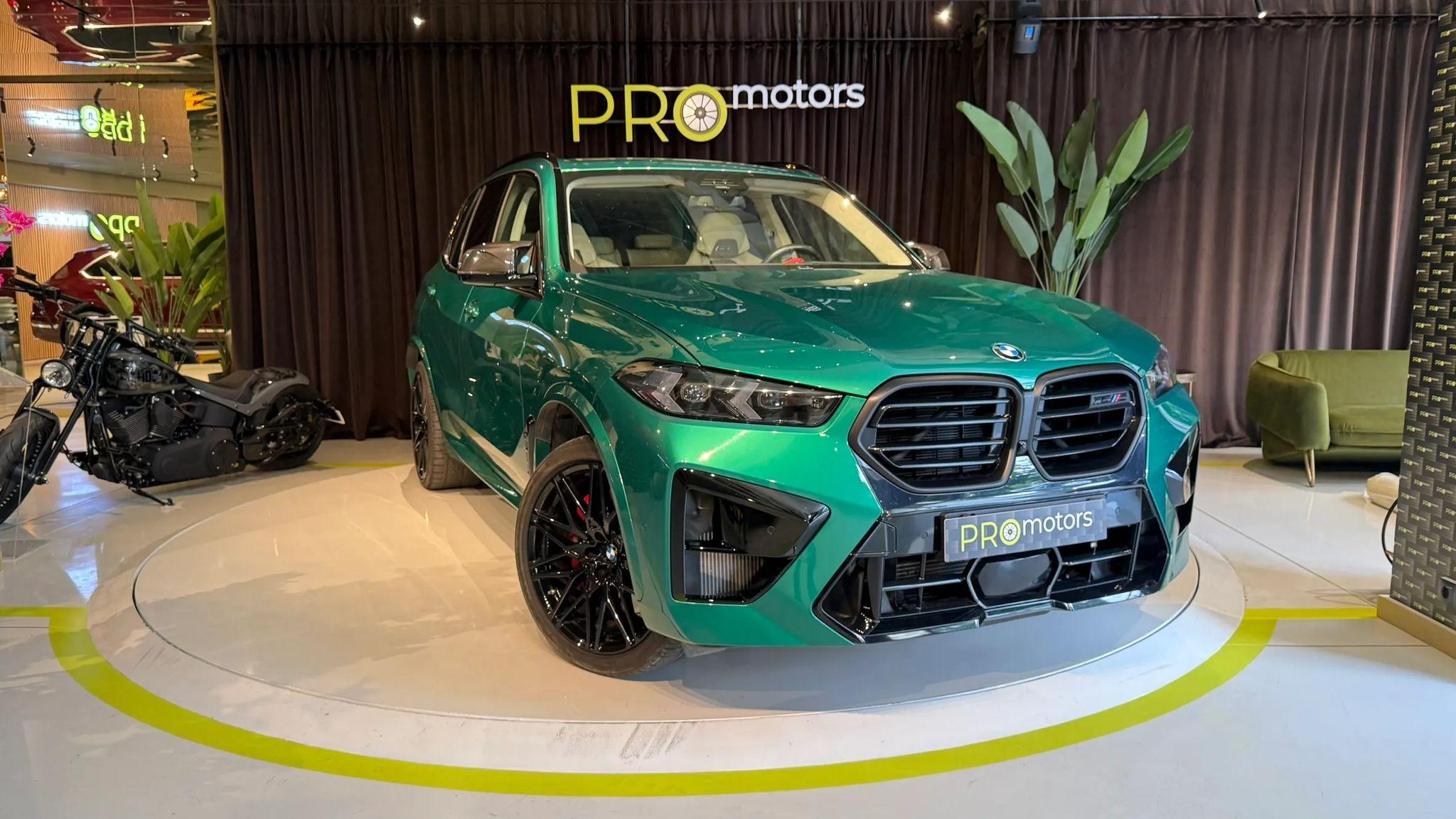 BMW X5 M Competition Isle of Man Green